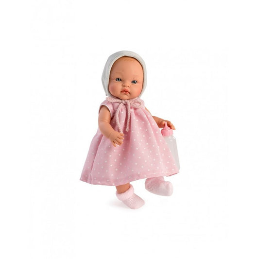 Boneca Alex 36CM - Vestido Rosa Alex