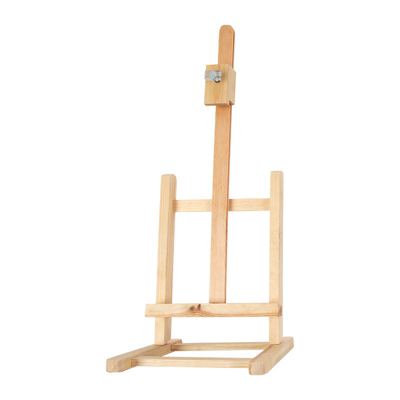 Conjunto de pintura com cavalete de mesa - 17 peças