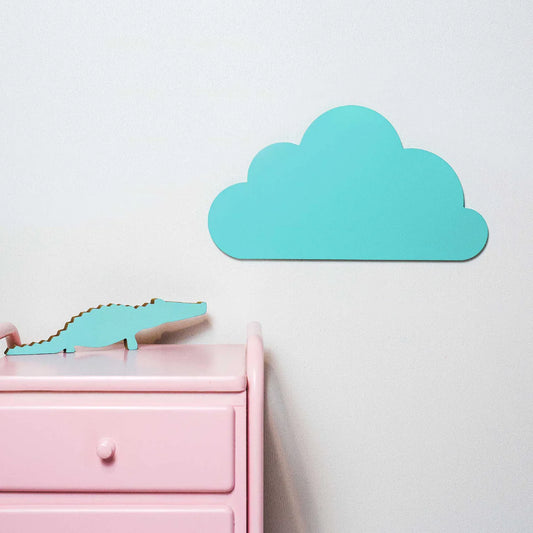 Decoração de Parede em Madeira - Nuvem