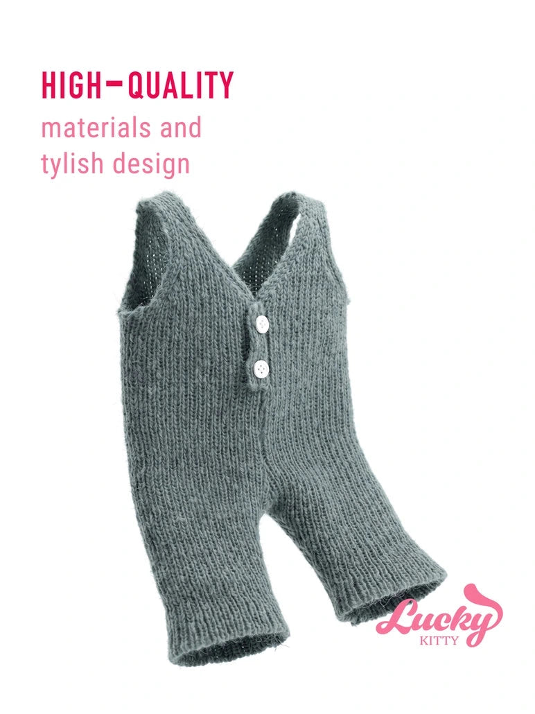 Roupa para Lucky Kitty - Chic de Inverno