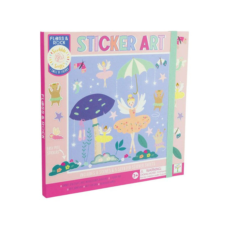 Livro de stickers com cheiro - Enchanted