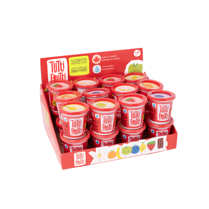 Tutti Frutti – Plasticina Aromática Pote 100g