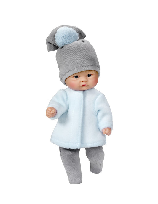 Boneca Pantalón Gris 20cm - Azul