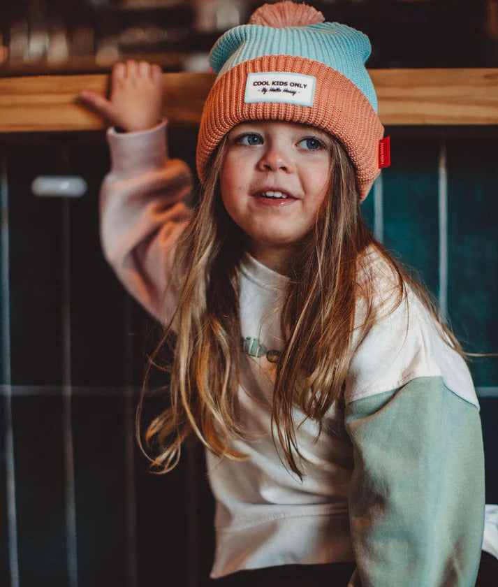 Gorro Hello Hossy Block Candy.
