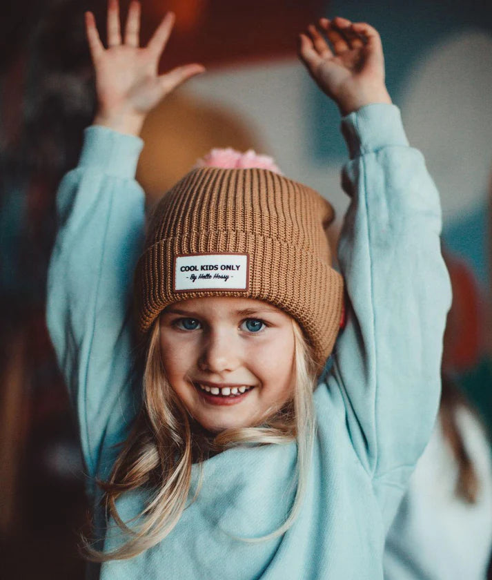 Gorro Hello Hossy Block macaron