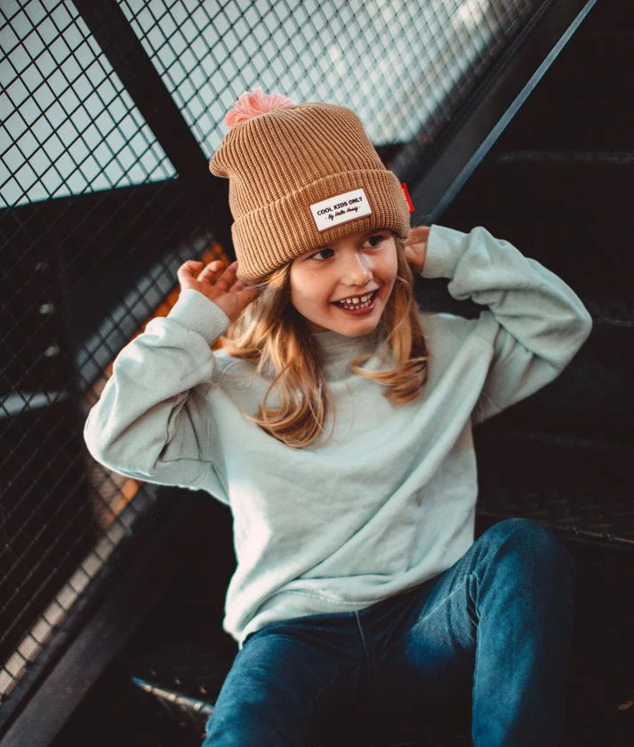 Gorro Hello Hossy Block macaron