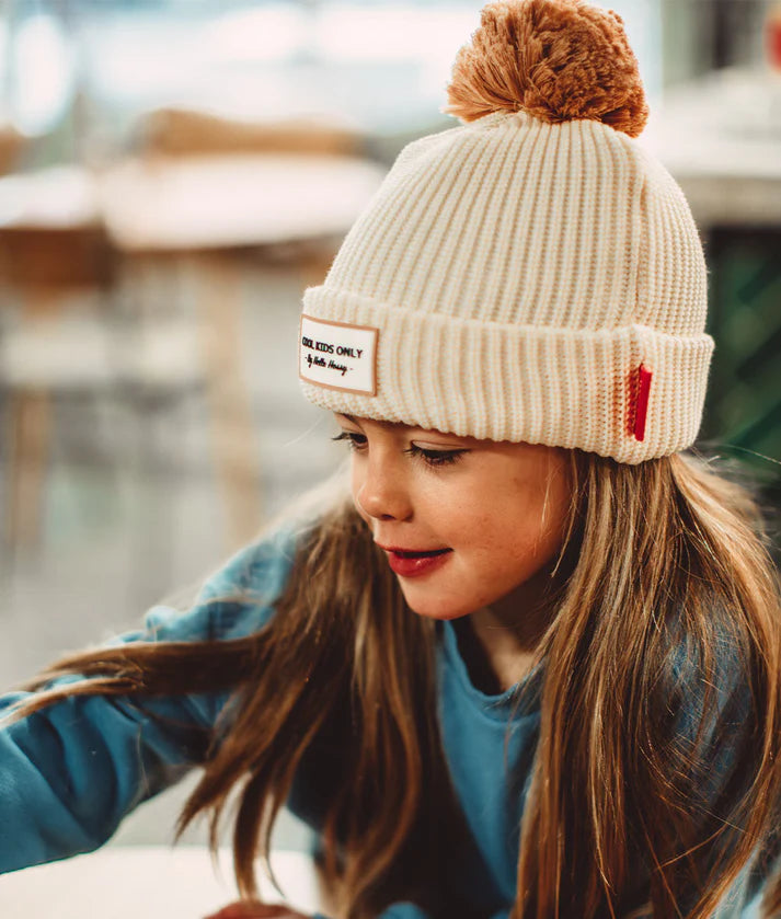 Gorro Hello Hossy Block Sandy