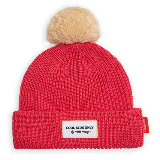 Gorro Hello Hossy Block Framboise Beanie