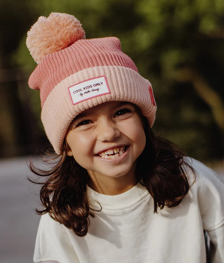 Gorro Hello Hossy Block Blush