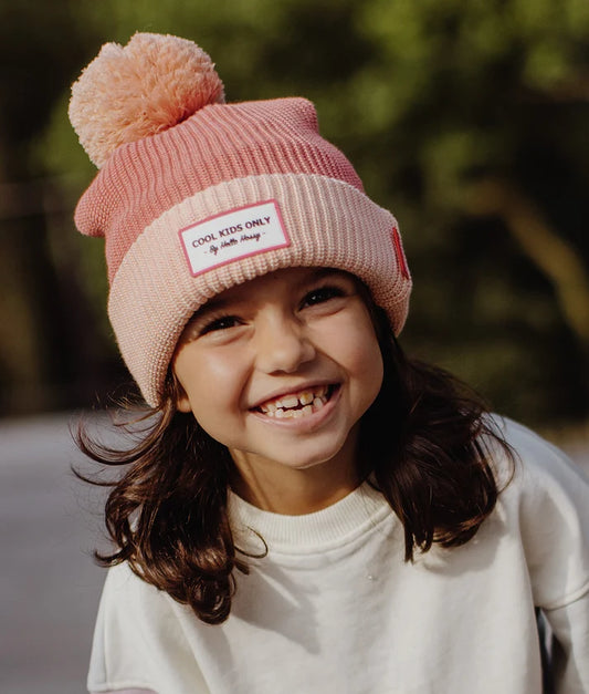 Gorro Hello Hossy Block Blush