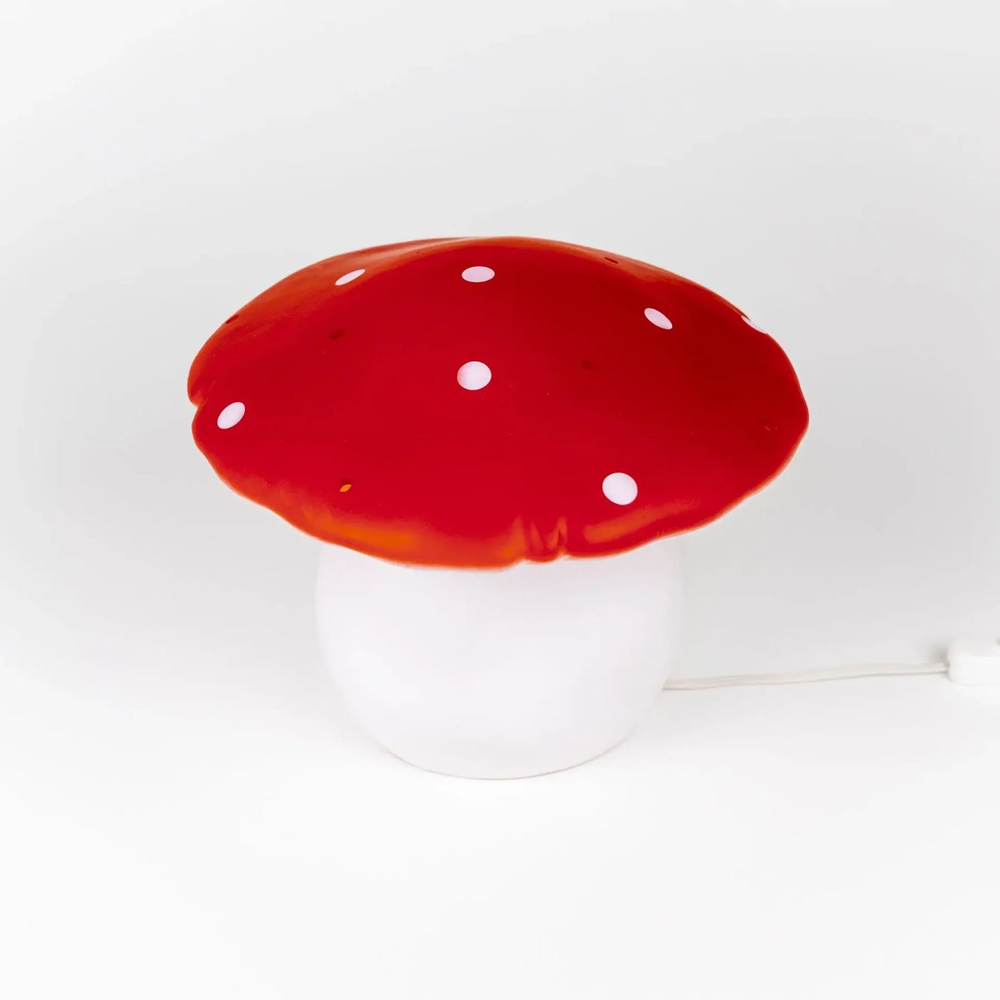 Candeeiro cogumelo médio vermelho - Egmont