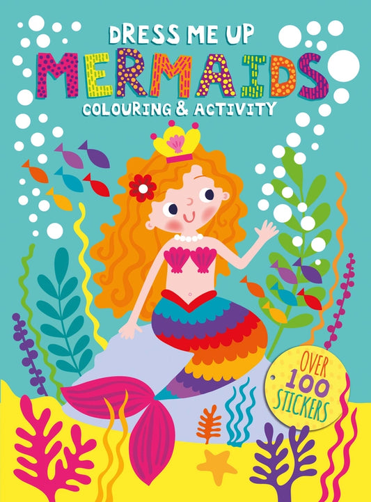 Livro de Colorir e Actividades - Mermaids