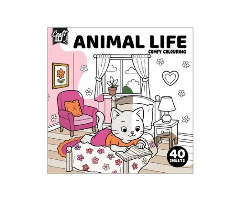 Livro de colorir cute & comfy