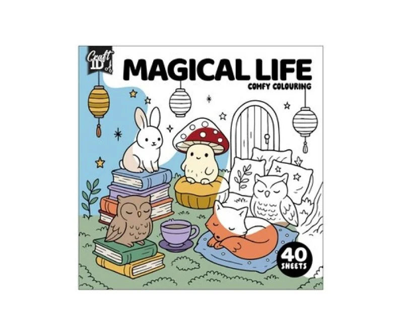 Livro de colorir cute & comfy