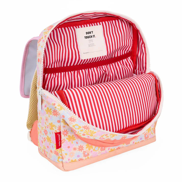 Mochila pré-escolar - Retro Flowers