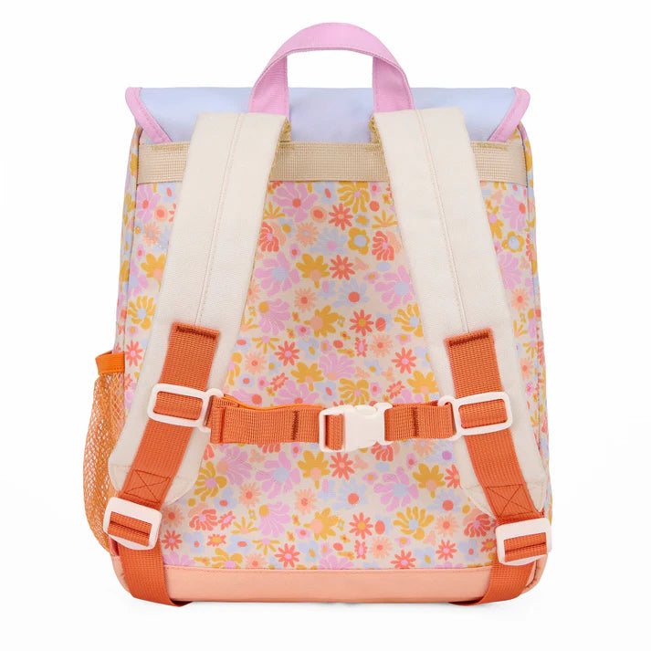 Mochila pré-escolar - Retro Flowers