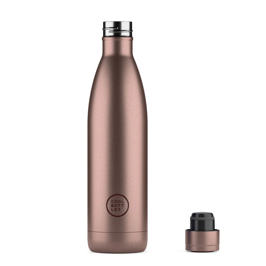 Garrafa Térmica Cool Bottles 750ml - Metallic Rose