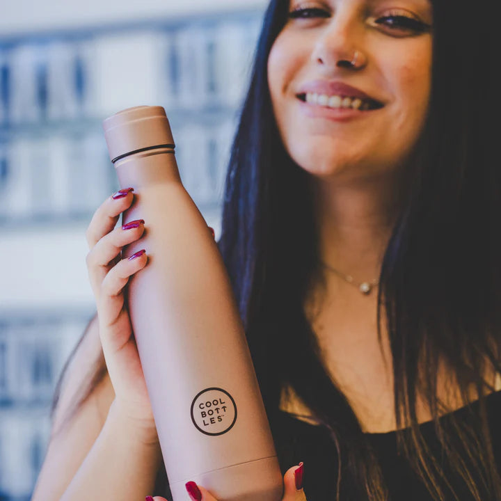 Garrafa Térmica Cool Bottles 750ml - Metallic Rose