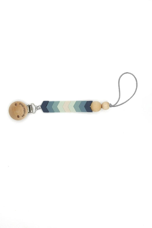 Fita de Chupeta em Silicone - Azul