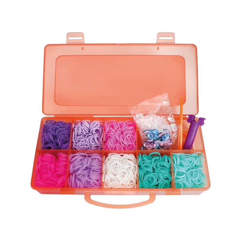 Kit para fazer Pulseiras c/2400 elasticos - Stitch