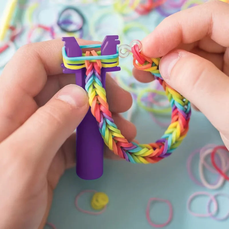 Kit para fazer Pulseiras c/2400 elasticos - Stitch