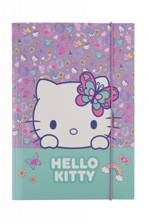 Capa de elastico A4/PP - Hello Kitty