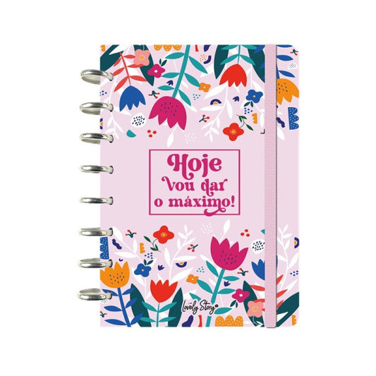 Caderno Inteligente A5 - Hoje Vou Dar o Máximo