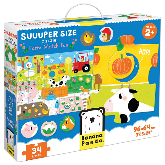 Suuuper Size Puzzle: Farm Match Fun