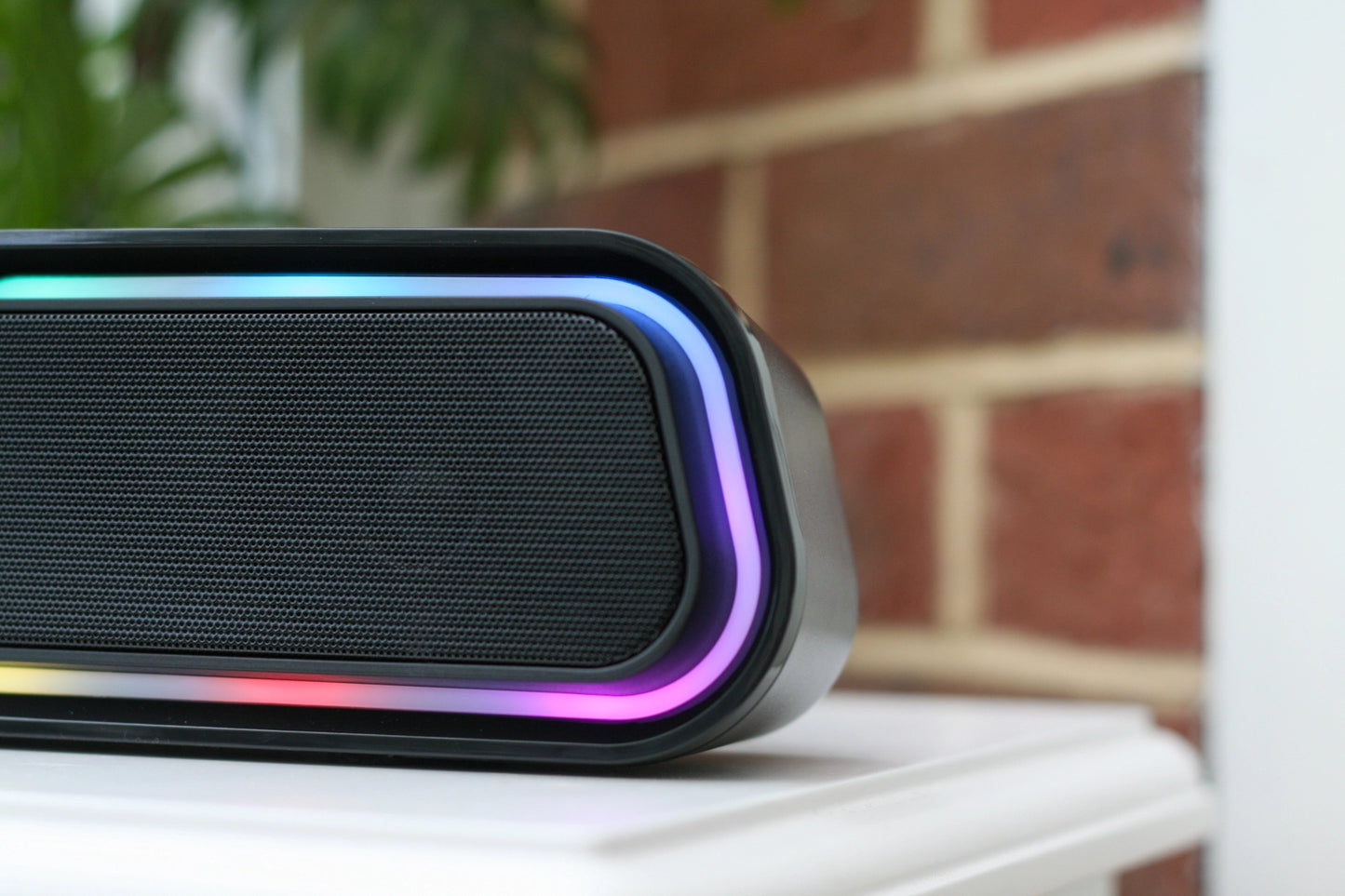 Coluna de som Gaming led RGB