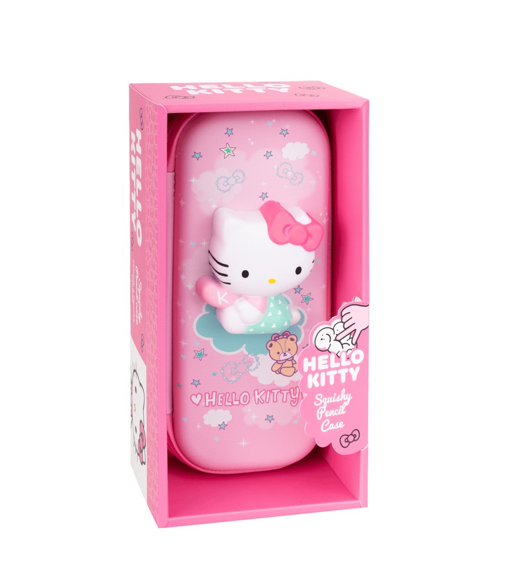 ESTOJO SQUISHY PINK HELLO KITTY