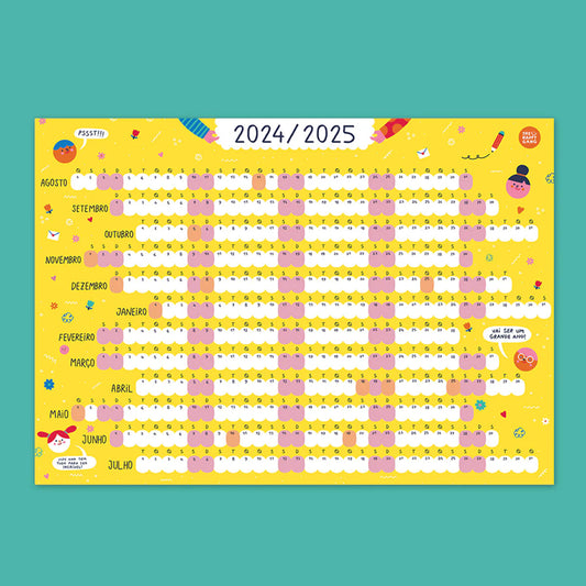 Calendário Escolar - The Happy Gang