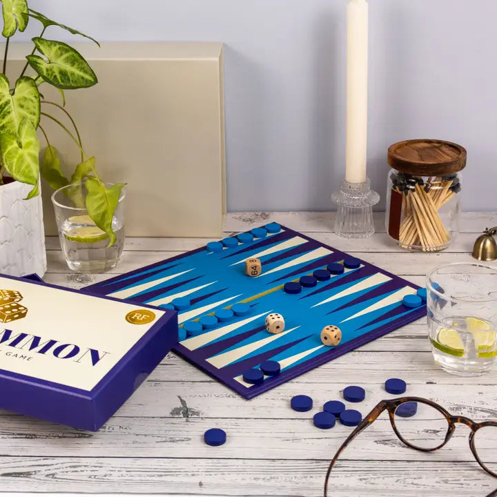 Gamão - Jogo de Tabuleiro Clássico