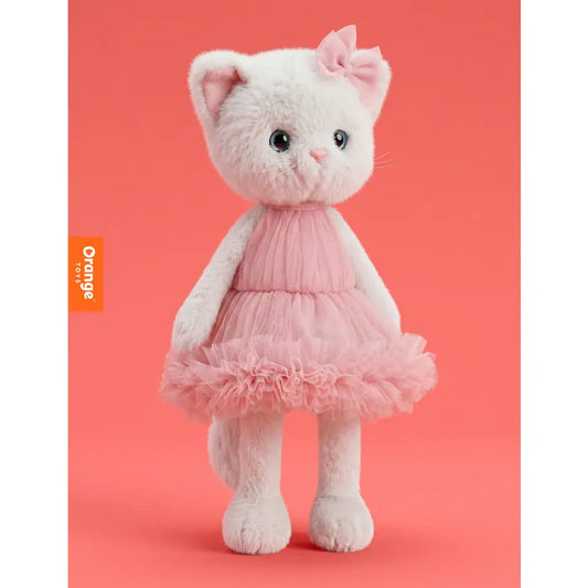 Peluche lucky kitty Sophie: Algodão Doce 38 cm