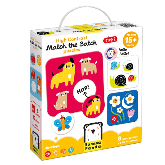 High contrast match the batch puzzles 15m+