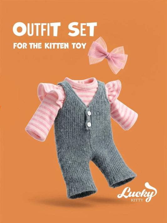 Roupa para Lucky Kitty - Chic de Inverno