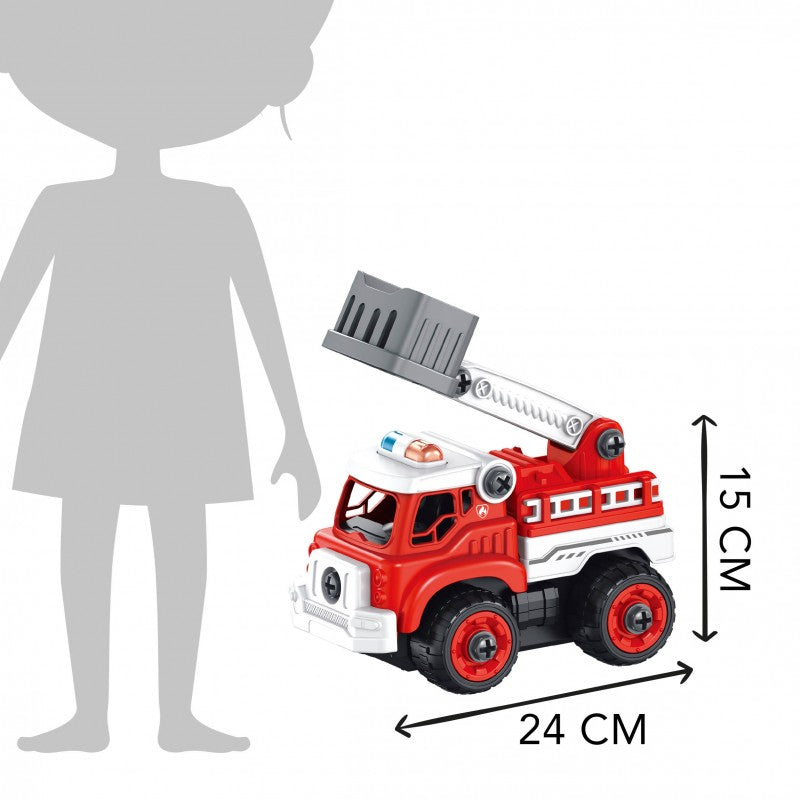 Camião Bombeiros p/construção Telecomandado