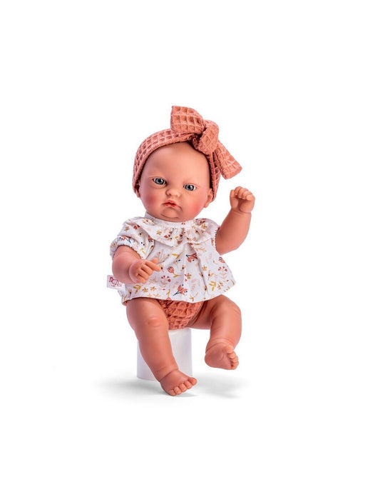 Boneca Gordi Camisa Flores 28cm