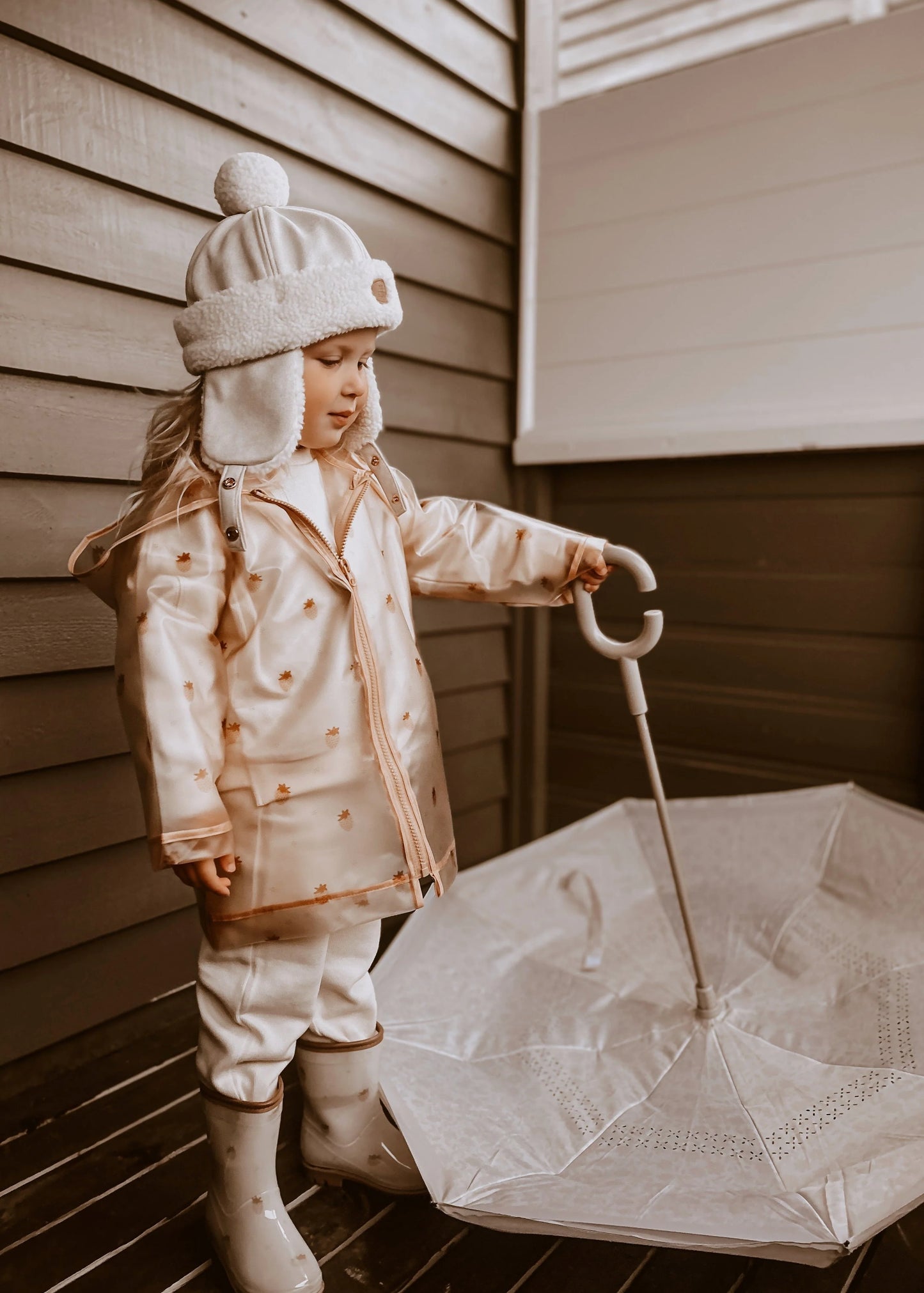 Capa de Chuva Strawberries