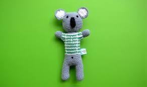 Peluche de Crochê - Koala