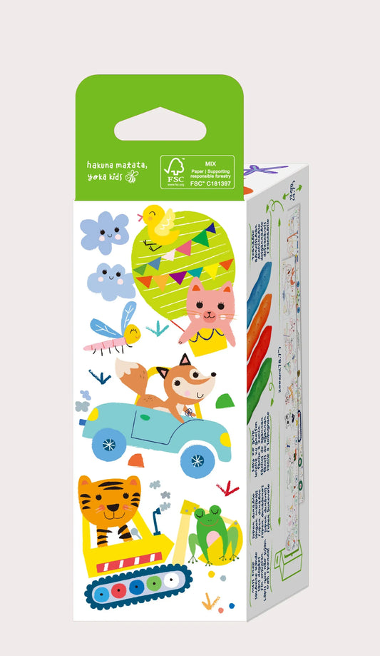 Colouring Roll Kit - VEHICLE