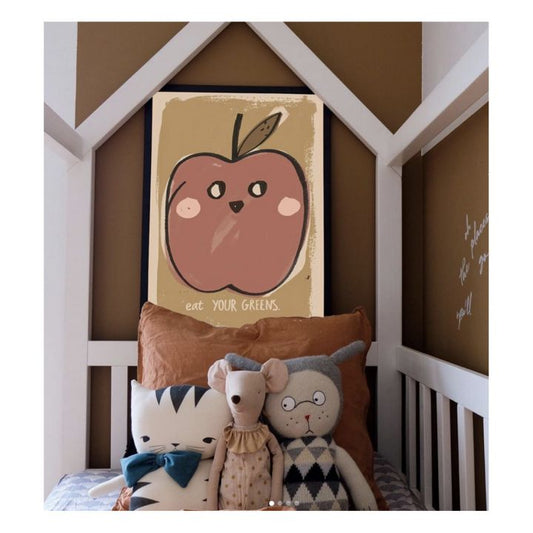 Poster/Ilustração “eat your greens” - 50x70 cm