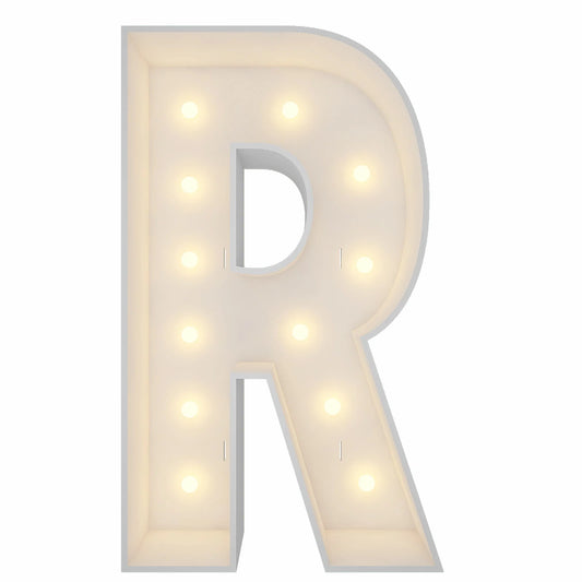 Kit iluminação - Letra R grande