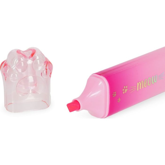 Marcador de texto Meow - Rosa
