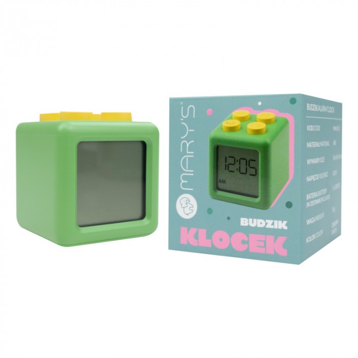 Despertador Cubo Verde