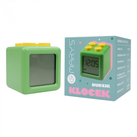 Despertador Cubo Verde