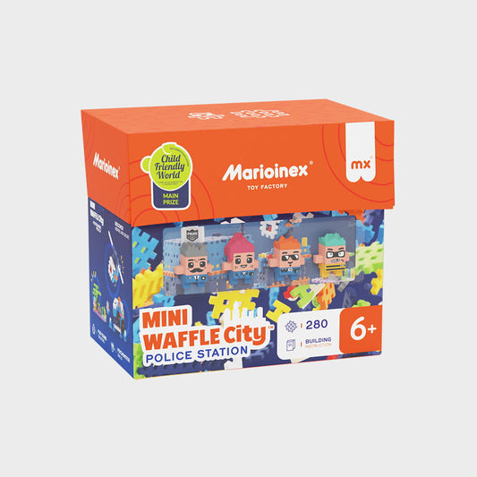Estação de Policia 280pcs - Mini Waffle City