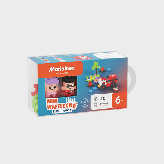 Camião de Bombeiros 80pcs - Mini Waffle City