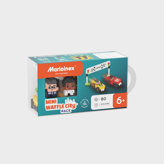 Pista de Corridas 80pcs - Mini Waffle City