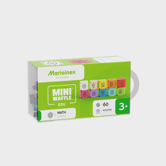 Cubos de Matemática 60pcs - Mini Waffle City