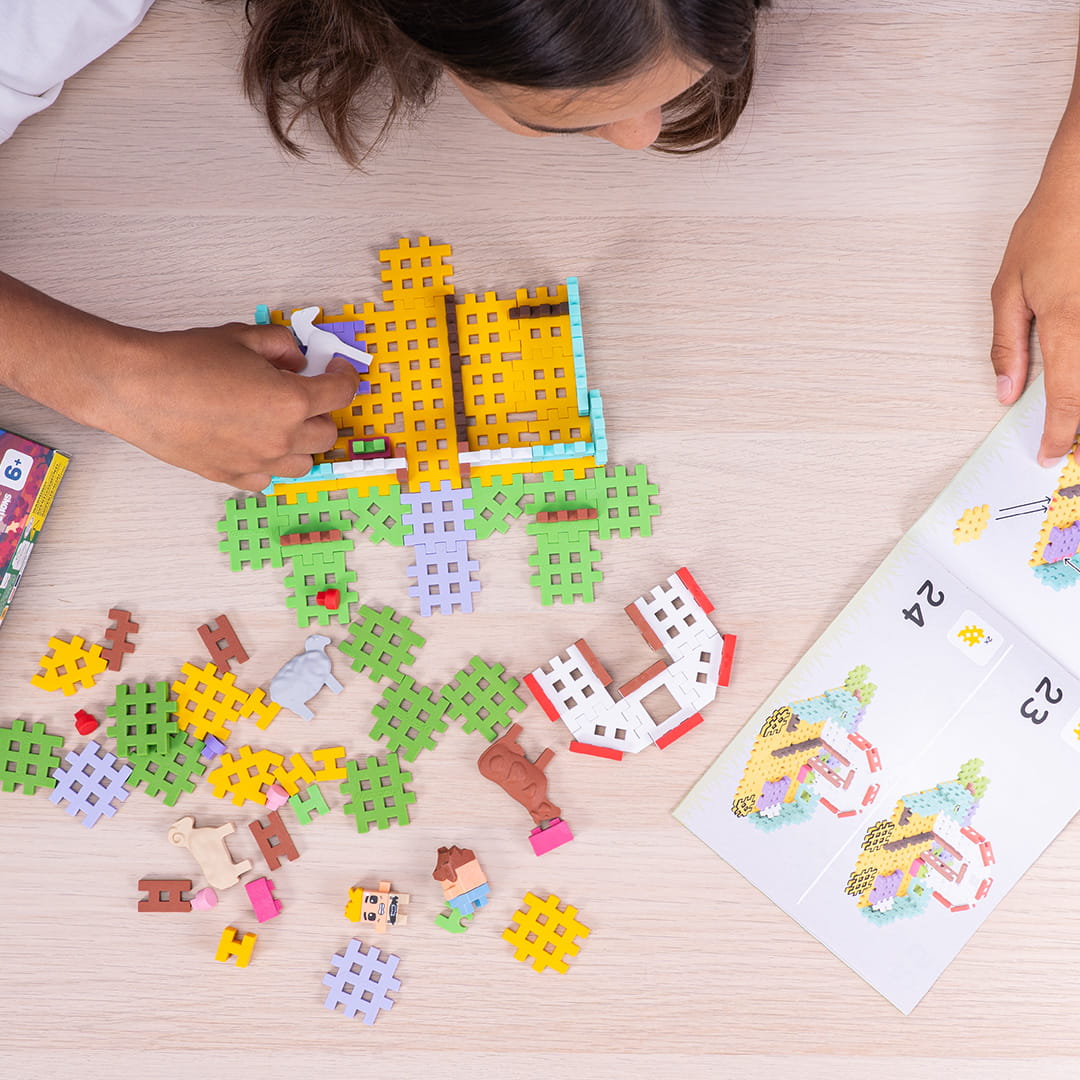 Casa da Senhora Veterinária 100pcs - Mini Waffle City